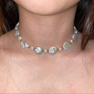 Free People Freshwater Pearl Choker